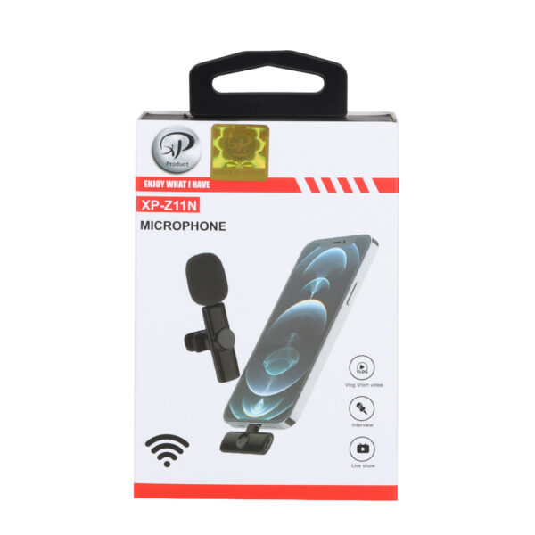 میکروفون بی سیم XP Product Type-C - مدل XP-Z11N - مشکی