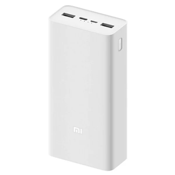 پاوربانک شیائومی مدل Mi PB3018ZM ظرفیت 30000 میلی آمپر ساعت-سفید