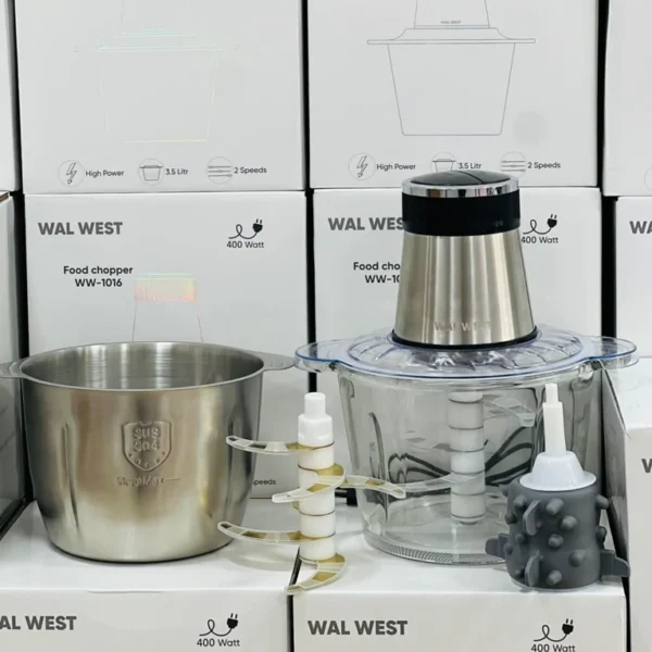 خردکن دوکاسه وال وست wal west- مدل ww-1016