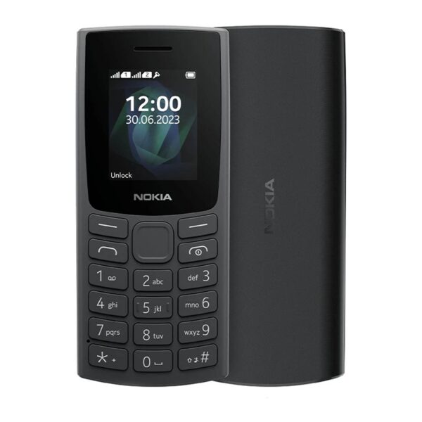 گوشی موبایل Nokia مدل 2023-105 دو سیم کارت - ذغالی - مونتاژ ایران تحت لیسانس نوکیا