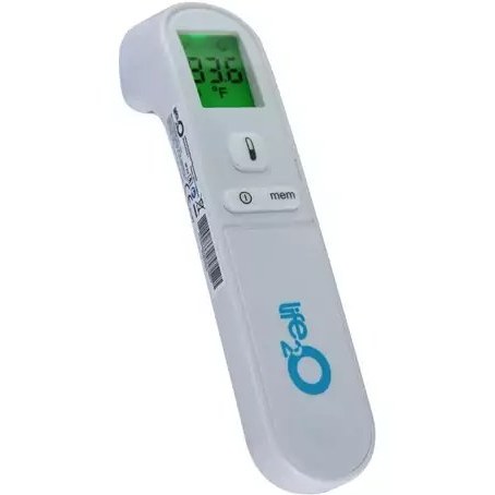 تب سنج و ترمومتر هوشمند دیجیتال گوش و پیشانی لایف تو او life 2O