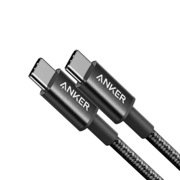 کابل شارژ 60 واتی دو سر تایپ سی انکر مدل Anker A8752