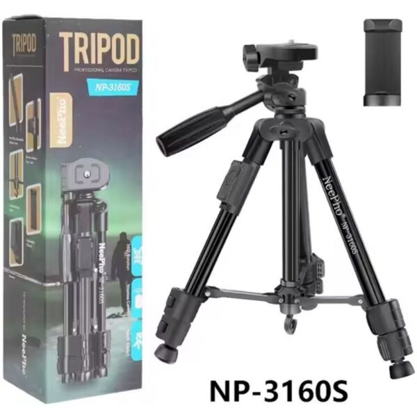 سه پایه گوشی،دوربین نی‌فو مدل NP-3160S