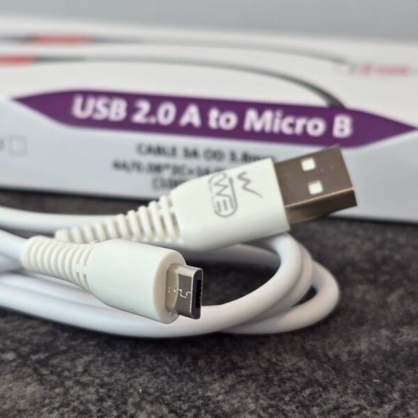 کابل تبدیل USB به Micro B مشکی وی نت پلاس مدل ETW 005