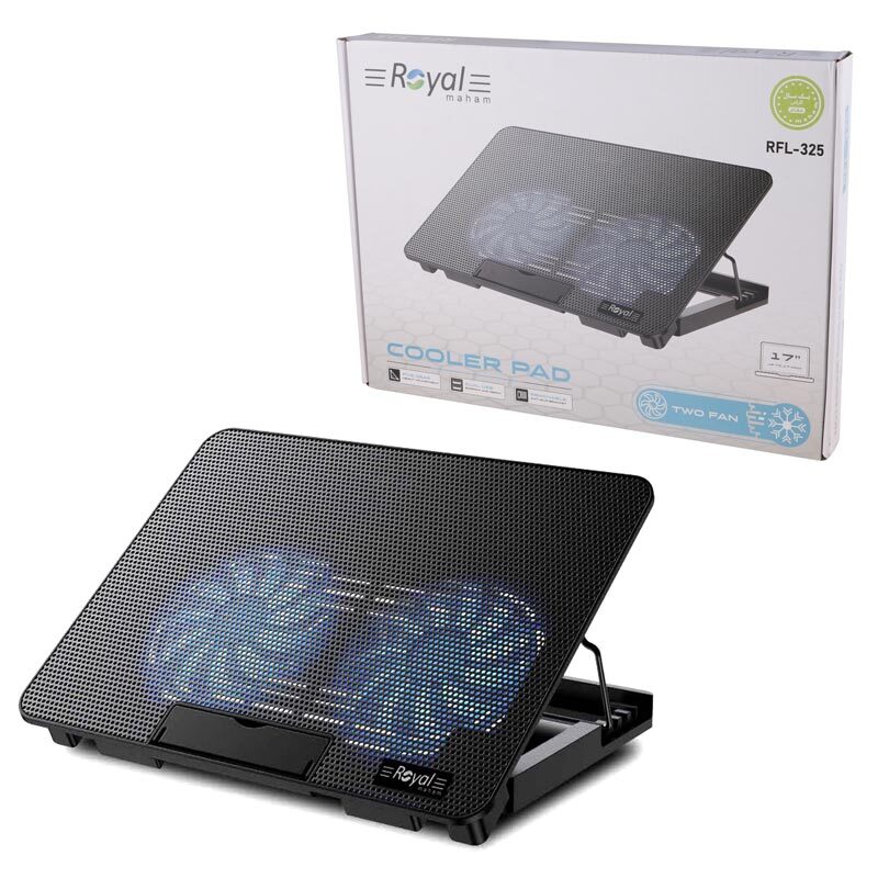 1754211743_xu2x7rwgj کول پد لپ تاپ رویال RFL-325 - Image 1