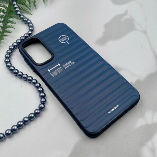 قاب گوشی Galaxy A15 سامسونگ یانگ کیت YOUNGKIT طرح برجسته- رنگ سرمه ای