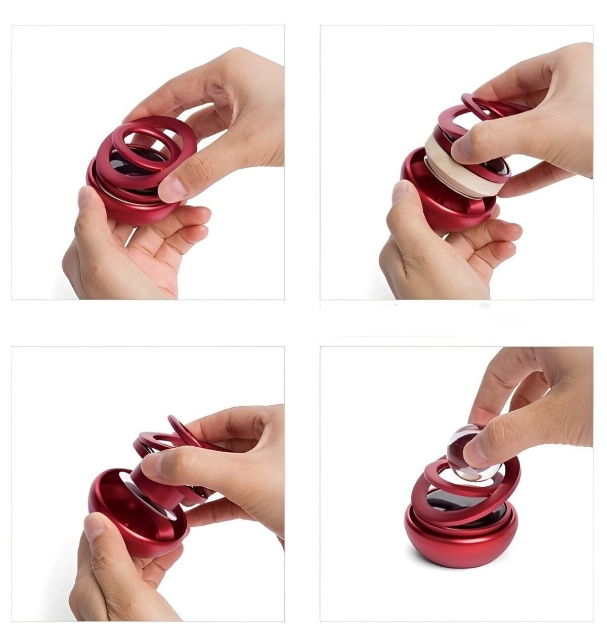 خوشبو کننده خورشیدی داخل ماشین Solar Power Car Aroma - Image 1