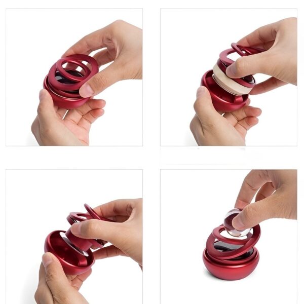 خوشبو کننده خورشیدی داخل ماشین Solar Power Car Aroma