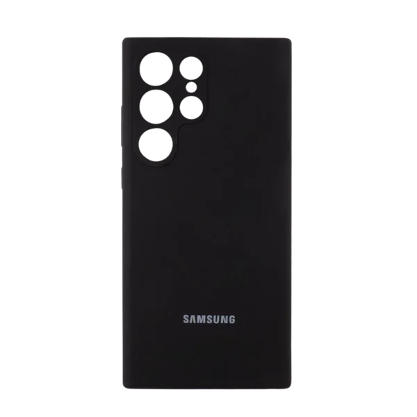 قاب محافظ سیلیکونی مناسب گوشی Samsung Galaxy S23 ULTRA-مشکی