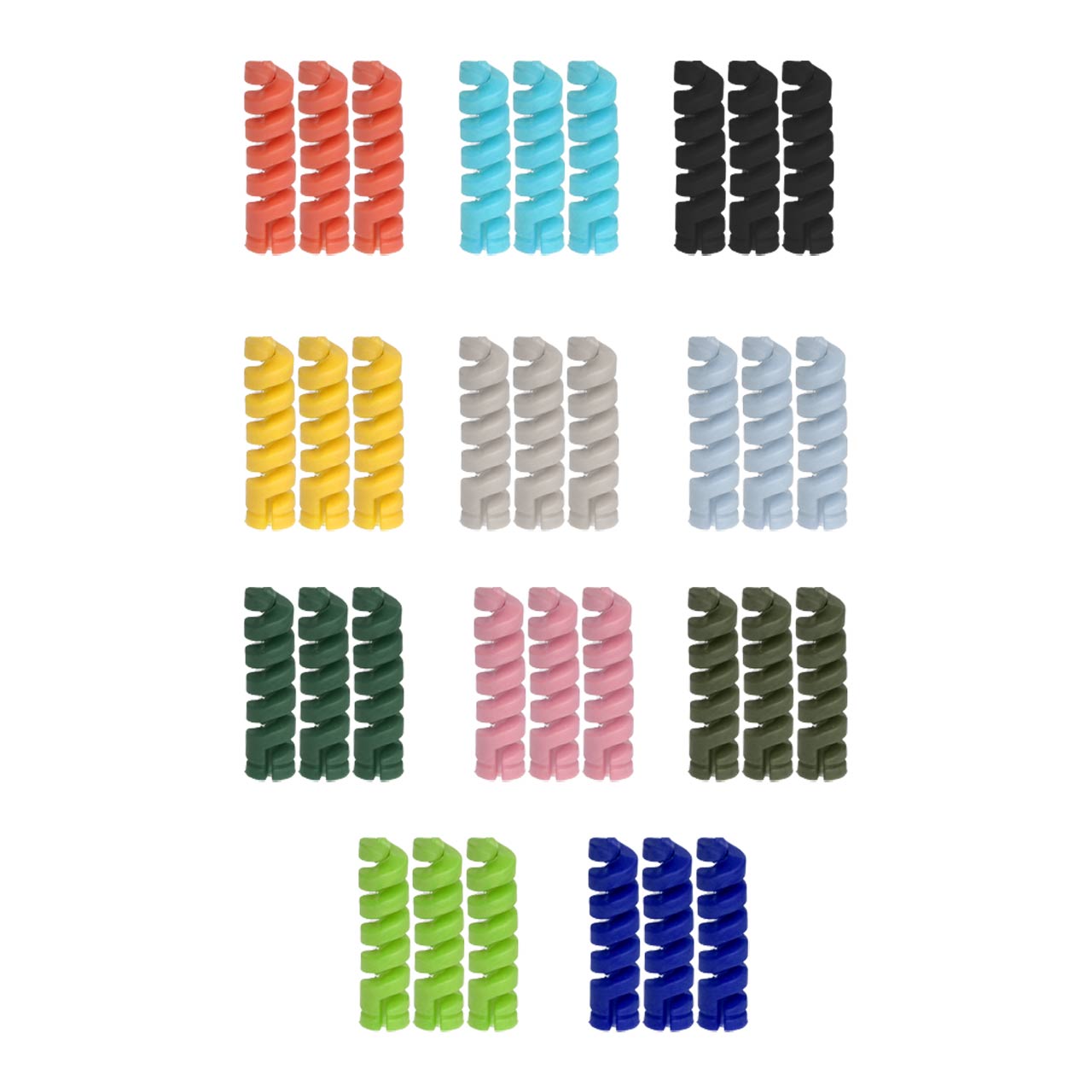 محافظ کابل سیلیکونی (بسته 4 عددی)