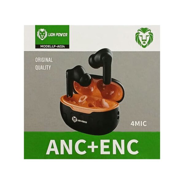 هندزفری بلوتوث LION POWER LP-A024 ANC+ENC