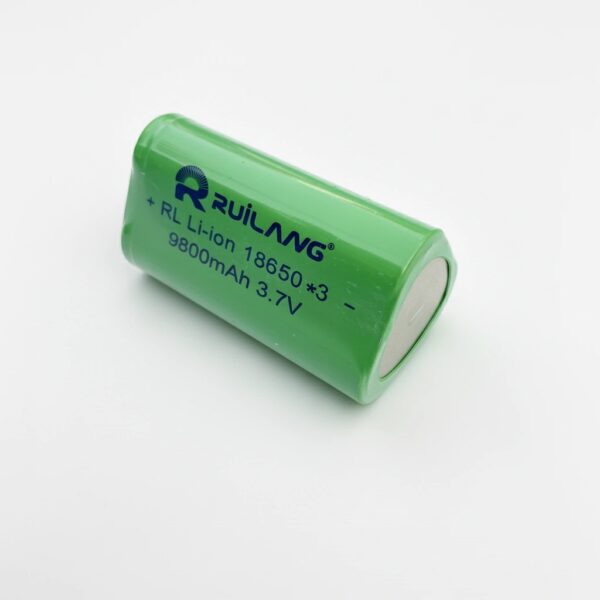 باتری لیتیومی 3سل RuiLang 18650×3 ظرفیت 9800 mAh قابل شارژ