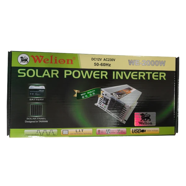 مبدل برق خودرو ویلیون مدل WE-2000W