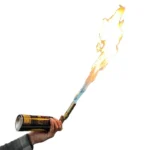 سرپیک  دو حالته فندک دار برنجی - Image 3