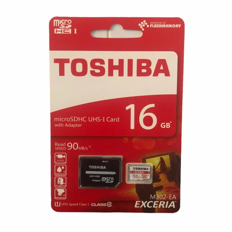 f6e4bac03570d820892a989f4793604691c576d8_1617857325 کارت حافظه microSDHC توشیبا مدل M302-EA - ظرفیت 16 گیگابایت - Image 1