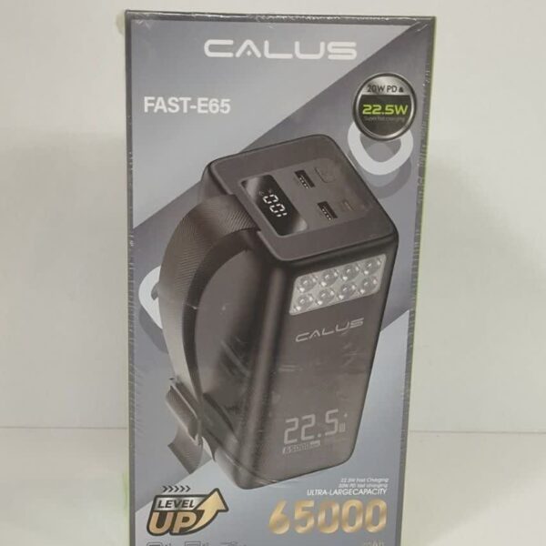 پاوربانک 65000 وات کالوس-مدل:FAST-E65