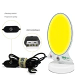 چراغ کمپینگ جیهام 100 وات COB(اتصال USB) - Image 2