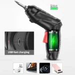 دریل و پیچ گوشتی شارژی مدل 47 تکه باتری لیتیومی - Image 5