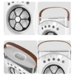 پنکه شارژی مدل مه پاش کد M2053 ظرفیت 3600 میلی آمپر - Image 2