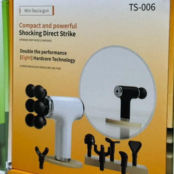 ماساژور Mini Fascia Gun مدل TS_006- رنگ:قهوه ای