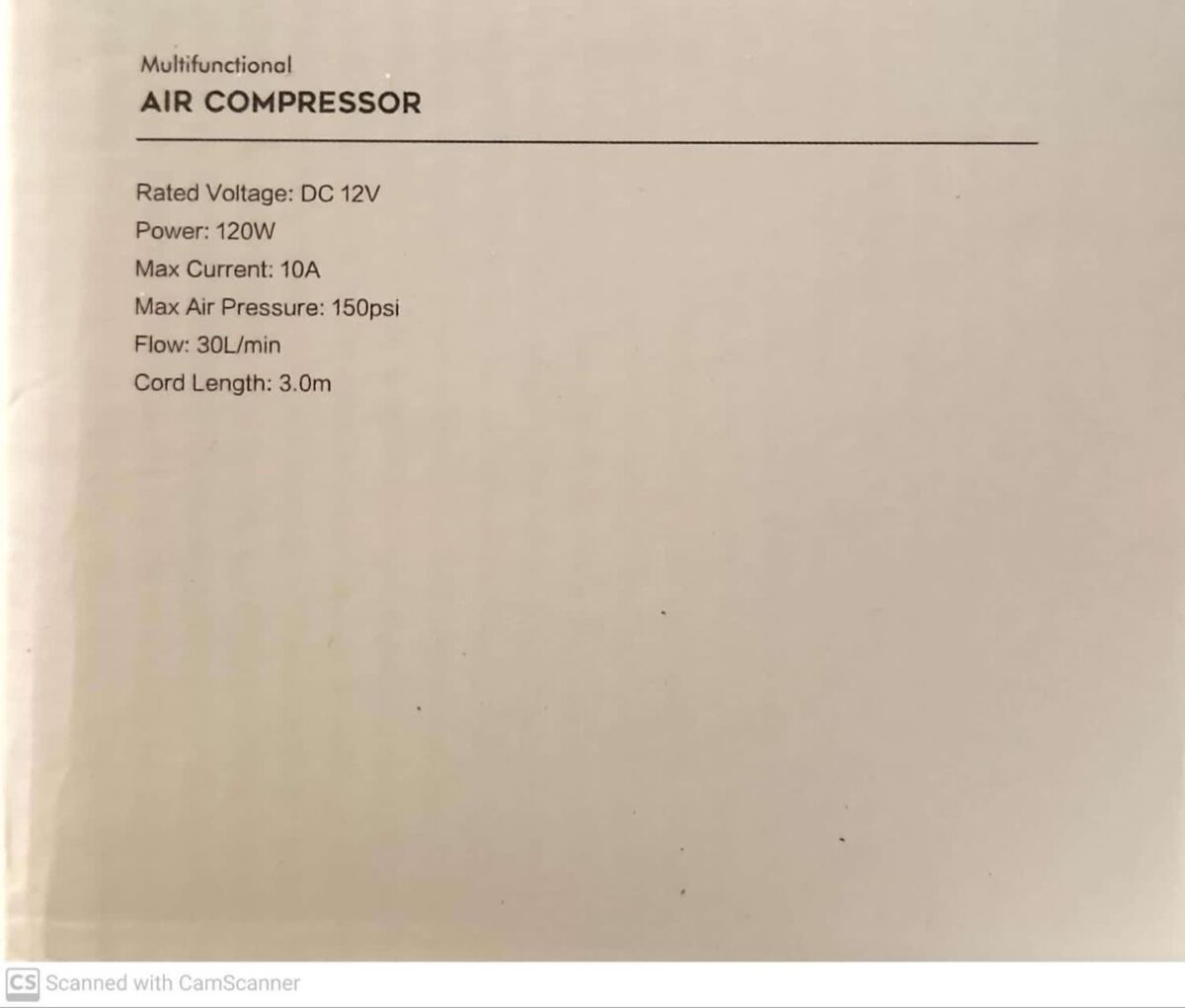 air compressor پمپ باد دیجیتال بی سیم شارژی همراه  typc - Image 2